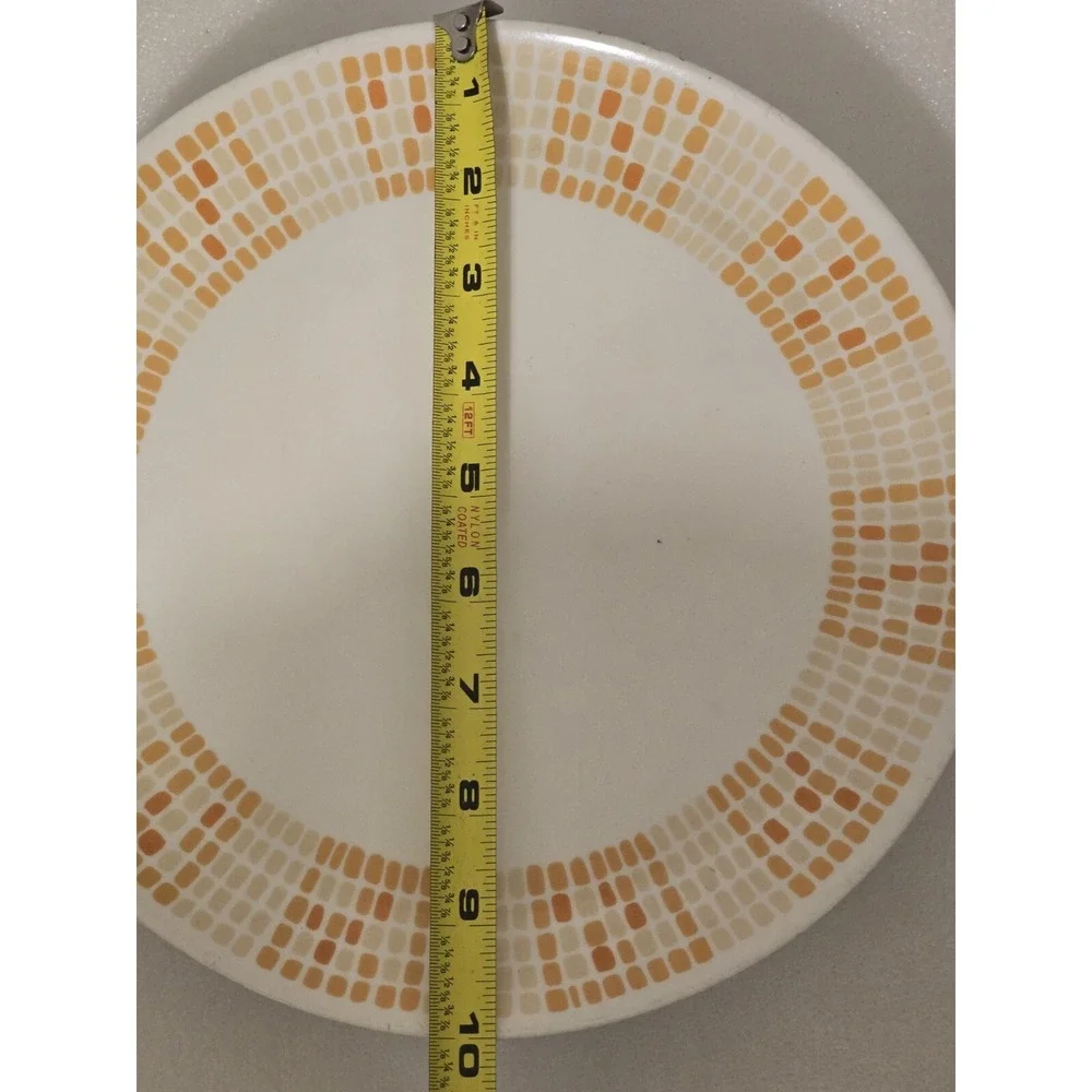 Vintage Lenox Ware 31 Piece Set Plates, Cups, Saucers White/Yellow‎ Pattern